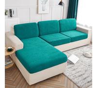 Housse De Canapé 1 Pièce, Adaptée à Toutes Les Saisons, Canapé, Résistante Aux Rayures Chat, Extensible, Lavable, élastique Durable Pour Chambre Coucher, Bureau, Décoration Salon, Houss #8 Quadruple