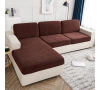 Housse De Canapé 1 Pièce, Adaptée à Toutes Les Saisons, Canapé, Résistante Aux Rayures Chat, Extensible, Lavable, élastique Durable pour Chambre Coucher, Bureau, Décoration Salon, Houss #5 Quadruple