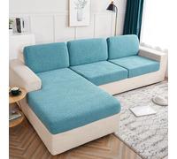 Housse De Canapé 1 Pièce, Adaptée à Toutes Les Saisons, Canapé, Résistante Aux Rayures Chat, Extensible, Lavable, élastique Durable pour Chambre Coucher, Bureau, Décoration S #7 Extra Large Quadruple