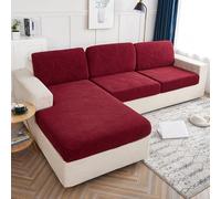 Housse De Canapé 1 Pièce, Adaptée à Toutes Les Saisons, Canapé, Résistante Aux Rayures Chat, Extensible, Lavable, élastique Durable pour Chambre Coucher, Bureau, Décoration S #6 Extra Large Quadruple