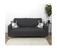 Housse de Canapé 2 Places "Extensible" 80x170cm Gris
