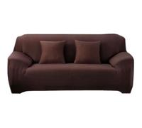 Housse de canapé, 3 places 190-230CM ,extensible clic clac d’angle décoration du maison librairie Salon Marron-keeper