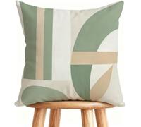Housse De Canapé 50x50 cm Coussin Canape Couleur Unie Coussin Decoratif Lin avec Fermeture éclair Invisible Paysage W-5T1VP