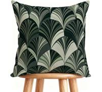 Housse De Canapé 70x70 cm Coussin Canape Vert Sauge Coussin Decoratif Lin avec Fermeture éclair Invisible Planter N-T1Q6F