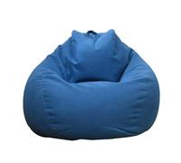 Housse de canapé avec poche de rangement - housse pour sac de haricots meubles lavable | tissu doux et confortable, disponible différentes couleurs, adapté à la plupart des chaises