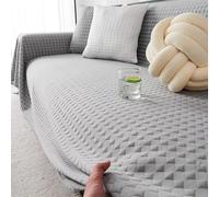Housse de canapé confortable et rafraîchissante, couverture sectionnelle anti-poussière pour animaux domestiques, protection de coussin à dissipation rapide de la chaleur (taille : 180 x 180 cm