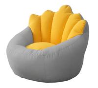 Housse de canapé confortable pour adulte - Housse de pouf lavable (sans rembourrage) - Housse de pouf doux pour ranger des jouets en peluche - Taille B - 80 x 70 cm