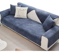 Housse de Canapé d’Angle Couverture De Canapé 1 2 3 4 Places en Forme De L Velours ,Couvre Canape avec Accoudoirs Antidérapant Protection Canapé avec Méridien Gauche/Droite ( Color : #8 , Size : 70x70