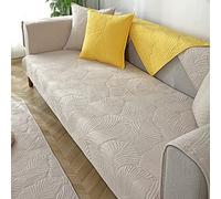 Housse de Canapé d'angle Matelassé 4/3/2/1 Places Couvre Canape Couverture de Canapé en Forme de L avec Accoudoirs Canapé Protecteur Antidérapant Anti-Taches Protège Canapé ( Color : #18 , Size : 70x9