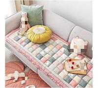 Housse De Canapé De Protection en Coton Garden Chic, Nouvelle Housse De Canapé Magique, Une Housse De Canapé Chic pour Les Propriétaires D’Animaux, Housses Confortab, Pink, 110 * 200cm