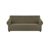 Housse de canapé élastique Kaki - Protection de Meubles pour Animaux de Compagnie de Couleur Unie pour canapé 1 Place, Housse de canapé Extensible, Facile à Nettoyer, décoration d'intérieur
