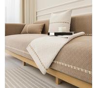 Housse De Canapé En Chenille Super Douce 1/2/3/4 Places - Housse De Canapé En Peluche Amusante Et Antidérapante Pour Sectionnel, Causeuse, Protection Lavable, Toutes Saisons B 70*150cm/27.6*59.1in