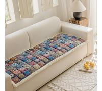 Housse de canapé en Coton pour canapé 3 Coussins, Housse de canapé imprimée épaisse antidérapante Style bohème pour Chien, Coussin de siège de Baie Doux Style-B 70x180cm/27.6x70.9inch