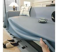 Housse de canapé en cuir à couverture complète, antidérapante, résistante aux rayures pour animaux de compagnie, pour toutes saisons - C - 180 x 420 cm