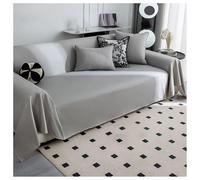 Housse De Canapé En Cuir PU Épais Et Imperméable, Extra Large Et Luxueuse, Idéale For Les Chiens, Idéale For Protéger Les Meubles Des Animaux De Compagnie, Antidérapante.(Gray,180x200cm/71x79in)