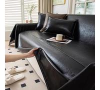Housse de canapé en similicuir imperméable et sans danger pour les animaux domestiques, antidérapante, durable, 180 x 420 cm (taille B) pour salon, facile à nettoyer