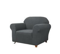 Housse De Canapé en Tissu Extensible, Protection Intégrale Et Élastique, Lavable en Machine, Idéale for Le Salon, Le Bureau Et Les Locations.(Gray,L)