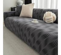 Housse de canapé épaisse et extensible - Protection complète - Antidérapante - Lavable et anti-poussière - Sans danger pour les animaux domestiques - 1 pièce
