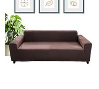 Housse de canapé extensible 3 places, 190 à 229 cm, tissu robuste et élastique, protection de meubles pour lieux de travail, salon, chambre à coucher, appartement, extérieur, terrasse, dortoir, fête