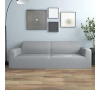 vidaXL Housse extensible pour canapé 2 places Jersey polyester Anthracite 332937