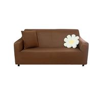 Housse de canapé Extensible uni Housse de canapé Bande élastique Antidérapante Lavable Protection de Meubles pour canapé 3 Places Animal de Compagnie Salon（Café,Canapé 1 Place 90-140 cm