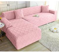 Housse de Canapé, Housse de Canapé 3 Place Extensible Housse de Canape 1 2 3 4 Places avec Accoudoirs, Housse Canapé d'angle pour masquer l'usure et redonner Un Aspect Neuf (Color : #28, Size : 230-