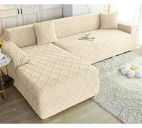 Housse de Canapé, Housse de Canapé 3 Place Extensible Housse de Canape 1 2 3 4 Places avec Accoudoirs, Housse Canapé d'angle pour masquer l'usure et redonner Un Aspect Neuf (Color : #23, Size : 190-