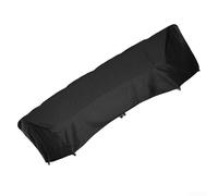 Housse de canapé incurvée d'extérieur pour jardin et terrasse - 210D très résistante et imperméable - Noir - 228 x 116 x 86 cm / 305 x 99 x 91 cm / 483 x 99 x 92 cm - Pour une installation facile (305