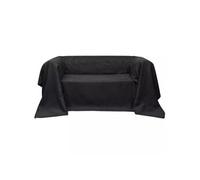 Housse de canapé - - Micro-suède - Anthracite - 270x350 cm - Lavable en machine