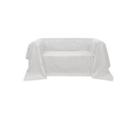 Housse de canapé Micro-suède Crème 140x210 cm