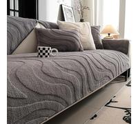 Housse de canapé pour Chiens, Housse de canapé antidérapante, Protection de Meubles Adaptée aux Animaux, pour Canape Modulable,Light Gray,70 * 180cm