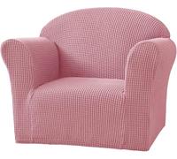 Housse De Canapé pour Enfants Extensible Jacquard, Housses De Canapé pour Enfant, 1 Place Souple Fauteuil Housse De Canapé Canapé Manteau pour Enfant, Tout-Petits, Bébé, Pink