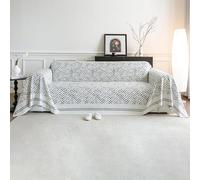 Housse de canapé rafraîchissante en soie pour 1 à 4 places - Couverture multifonction rafraîchissante pour l'été - Protection idéale pour meubles - Protection de canapé élégante - Parfaite pour les