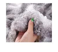 Housse de canapé, Rouleau de laine mouton douce à gros grain, imitation velours bouclé épais, 160 cm large, cachemire, for vêtements faits main et couture DIY(Tie-dyed Grey,250CM X 160CM)