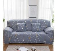 Housse de canapé ultra douce Housse de canapé 1/2/3/4 places Housses de canapé très extensibles Housses canapé à motifs imprimés Housse canapé tout compris Housse can(Size:2 Seater(145-185cm),Color:O)