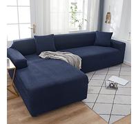 Housse de canapé universelle 4 saisons en tissu polaire imperméable et confortable Beige 1 place 90 x 140 cm