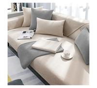 Housse de canapé universelle antidérapante pour canapé 1/2/3/4 places en forme de L - Facile à nettoyer - Design élégant - 90 x 240 cm
