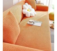 Housse de canapé universelle extensible, antidérapante, élastique pour canapé à 3 coussins, douce et lavable, protection de meubles adaptée aux animaux domestiques (taille S : 1 place 90-140 cm)