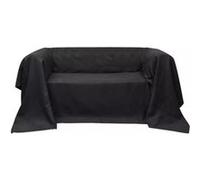 Housse de canapé - vidaXL - Micro-suède - Anthracite - 270x350 cm - Lavable en machine Gris G