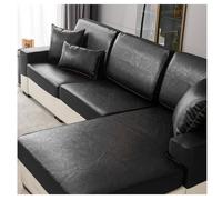 Housse de canapé vintage en similicuir pour 2 à 4 places, imperméable, résistante aux rayures, adaptée aux animaux domestiques, pour chiens et chats