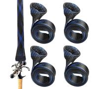 Housse de Canne à Pêche | Étui Tissé Portable pour Cannes | Protection Élastique Renforcée pour Rangement Transport Pont Plage Lac Garage Quai Surf Rivière Kayak Bateau Berg