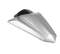 Housse de Capot de siège Carénage De Bosse De Siège Passager Arrière Pour Moto Pour Pour N-ja 300 300R 250 Z250 EX300 2013-2019(Silver)