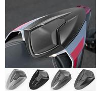 Housse de capot de siège solo de passager arrière de moto Pour T-riumph Street Triple RS 765 RS 765 2020 2021 2022 2023, section arrière en ABS rigide, bosse de siège de carénage (Look Carbone)