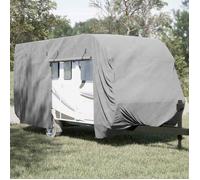 vidaXL Housse de caravane gris 460×250×220 cm en tissu non tissé