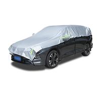 Housse de carrosserie de Voiture pour Demi-SUV, monospace, 469,9 à 508 cm, Toutes Saisons, imperméable, résistante à la poussière, aux UV, à la Neige, protège Votre Pare-Brise et Votre Toit..
