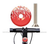 Housse de casque de vélo, cache-casque, cache de potence de VTT, capuchon de direction de tube de fourche au design serré pour les randonnées intenses en montagne, -country et longue distance sur