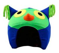Coolcasc Housse casque enfant Hibou – universelle, protectrice, originale et amusante – Taille unique