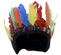 Housse de casque fantaisie-Coolcasc-Indian-Taille unique MULTI-COLOUR G