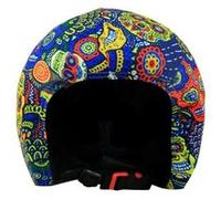 Coolcasc Housse de casque fantaisie Crânes Maoris Taille unique Multicolore G