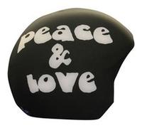 COOLCASC® Housse de casque ski enfant Peace&Love - Universelle, protectrice, taille unique